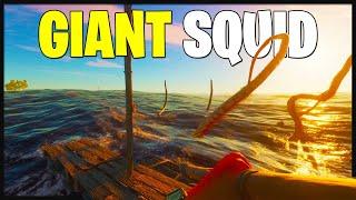 Fighting a GIANT SQUID for PLANE PARTS! (Stranded Deep Multiplayer EP8)