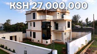 Inside Ksh.30,000,000 5 Bedroom Mansion House Tour in Eastern Bypass #Kenya #property #villa #home