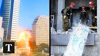 Iranian Missiles Hit Israel Causing Major Damage