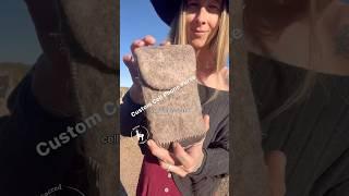 ALPACA Cell Phone PURSE  ️ #earthing #wool #handmade #shorts