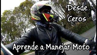 Aprende a Manejar una Moto Desde Cero