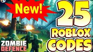 Zombie Defense, Roblox, 25 SECRET CODES, ALL WORKING CODES