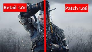 The Witcher 3 (PC): Patch 1.01 vs 1.08 - FPS Comparison