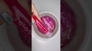 Lip Glosses into Slime! #satisfying #makeupslime #lipgloss #cute #viral #shortvideo #shorts