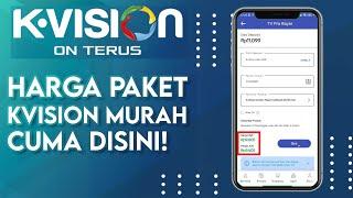 Solusi Harga Paket Parabola K-Vision NAIK | Cara Beli Paket K-Vsion Murah Di Putra Reload