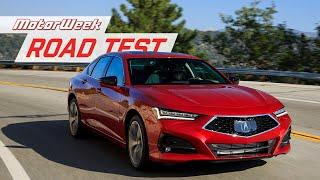 The 2021 Acura TLX is a Precision-Crafted Luxury Sedan | MotorWeek Road Test