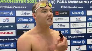 Barry McClements - Para Swimming World Championships 2023 - Day 3