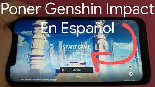  Como PONER GENSHIN IMPACT en ESPAÑOL (SI ESTÁ en INGLÉS, CHINO o JAPONÉS) SOLUCIÓN