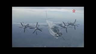 Russian Navy Tu-142 refueling by  a Il-78