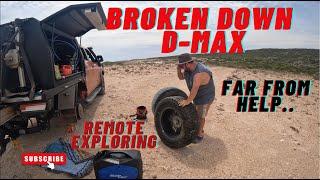 EP57 -  BROKEN DOWN AGAIN!!!!! Remote exploring leads us into issues. #overlandaus #caravanningaus