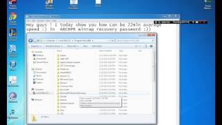 Advanced Archive Password Recovery speed