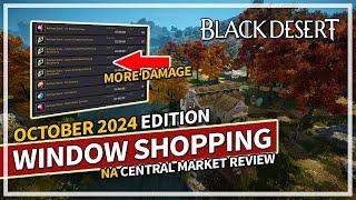 Window Shopping | Central Market Price Review October 2024 | Black Desert