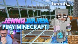 JennaJulien play Minecraft