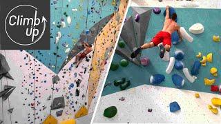 The biggest indoor Climbing Gym in the world  #climbup #aubervilliers #bouldering #compilation