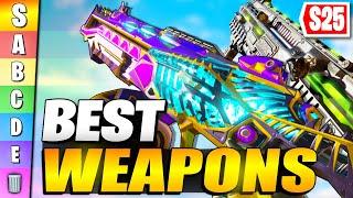 RANKING The BEST WEAPONS In Apex Legends Season 25! (Tier List)