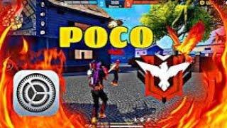 САМЫЙ ЛУЧШИЙ НАСТРОЙКА НА ТЕЛЕФОН POCO X3 PRO️ 99% ЛЕТИТ  НА ГОЛОВУ  #freefire #фрифаер