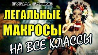 ЛЕГАЛЬНЫЕ Макросы на ВСЕ КЛАССЫ Режим упрощённого боя Blade and Soul