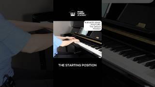 The Default Position | Elevate Your Piano Posture #pianotechnique #pianotutorial