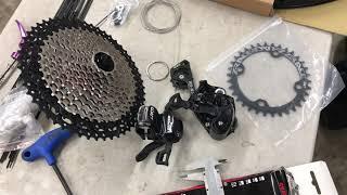 S-Ride Groupset 11-52t 12 Speed MTB Drivetrain Setup/Overview 1x12