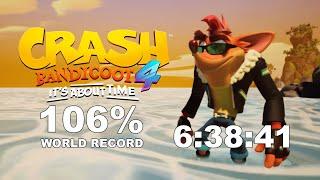 (WR) Crash Bandicoot 4: It's About Time - 106% Speedrun (6:38:41)