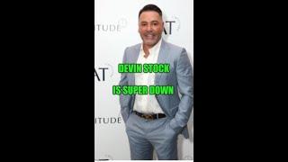 De La Hoya Reveals Why Devin Stock Is Falling Apart #boxing #oscardelahoya #devinhaney #goldenboy