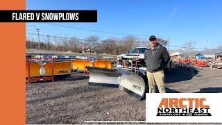 Arctic Snowplows Flared V Plows. What's the difference between poly and stainless steel?