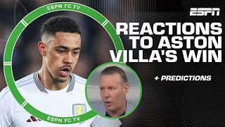 Craig Burley talks Aston Villa's performance  + How will PSG perform against Liverpool? | ESPN FC