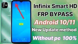 Infinix Smart HD || FRP BYPASS || New Update method 100% Working