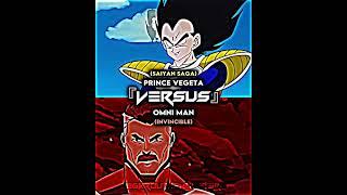 Vegeta vs Omni Man #shorts