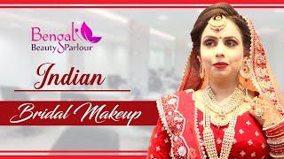 Indian Wedding Makeover | Bengal Beauty Parlour | Indian Wedding Guest Makeup | Best Bridal Makeup