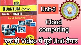 Cloud computing Unit 3 | quick revision cloud computing | Cloud Architecture Services And Storage