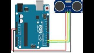 esp ultrasonic park sensor with webserver in your car with led and audio indicator