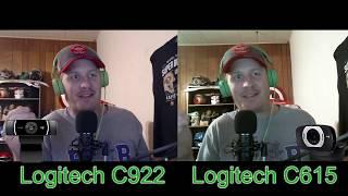 Logitech's C922 or C615?