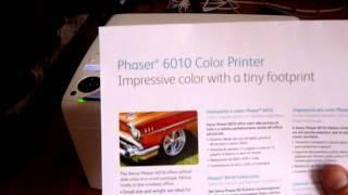 Xerox Phaser 6010   Печать без картриджей 1