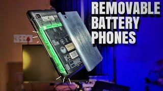 Modern Smartphones with Removable Battery!