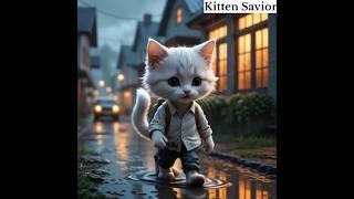 This Poor Kitten Faced Everything… But Never Lost His Smile  Part 1#poorcat #kitten #inspiration