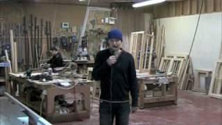 Ron Currie's joinery workshop