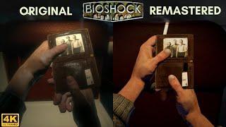 BioShock graphics comparison | Original VS Remastered | GTX1060 | 4K | PC ️️