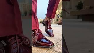 Buy Ezok Brown Formal Cap Toe Leather Derby Shoes | Ezok Shoes