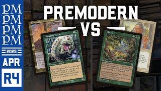 Jund Wurm vs 4c Aluren Combo - Round 4 - April 2025 Premodern Tournament