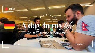 Day In The Life Of An International Student In Germany | Nepali 