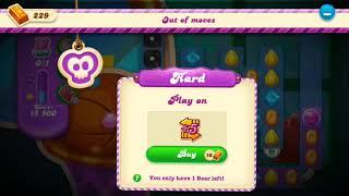 Candy crush soda hard level so close (landscape)