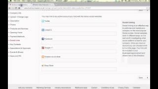 How To Link To Your Social Networking Pages From Your Businessmagnet Advert