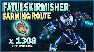 Fatui Skirmisher Locations - Recruit's Insignia Farming Route for Mondstadt, Liyue, and Inazuma