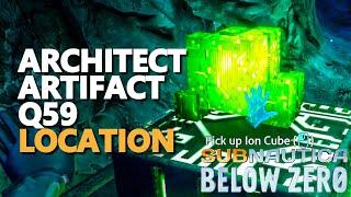 Architect Artifact Q59 Subnautica Below Zero