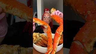 Huge King Crab  | King Crab Seafood Boil #mukbang #seafoodboil