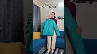 Puffer Jacket Under Budget | Affordable Puffer jackets | Winter Outfit Ideas