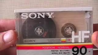 Аудиокассеты. 14-я серия. Черные катки Sony  китай