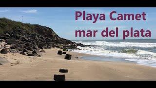 Playa Camet. Paseo Costanero Norte. Mar del Plata.