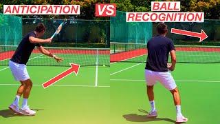 Anticipation vs Ball Recognition | Which is More Important for Recreational Tennis Players?